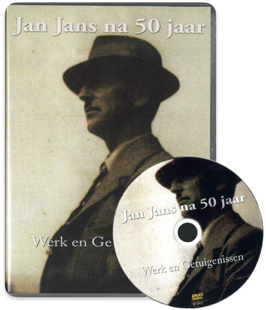 Documentaire op DVD van Jan Jans na 50 jaar: werk en getuigenissen, gemaakt door Gijs van Aarle.